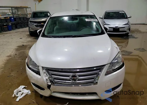 2013 Nissan Sentra S from USA, damaged, VIN 3N1AB7APXDL738564